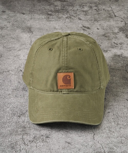 Carhartt（カーハート）の「【Carhartt / カーハート】Canvas Cap（キャップ・メンズ・ネイビー/ブラック/グレー/ブラウン/グリーン・FREE）」の10枚目の写真