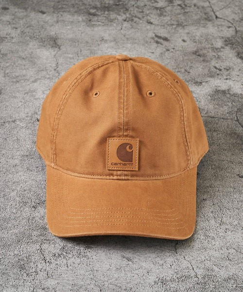 Carhartt（カーハート）の「【Carhartt / カーハート】Canvas Cap（キャップ・メンズ・ネイビー/ブラック/グレー/ブラウン/グリーン・FREE）」の9枚目の写真