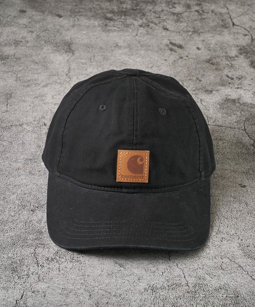 Carhartt（カーハート）の「【Carhartt / カーハート】Canvas Cap（キャップ・メンズ・ネイビー/ブラック/グレー/ブラウン/グリーン・FREE）」の7枚目の写真