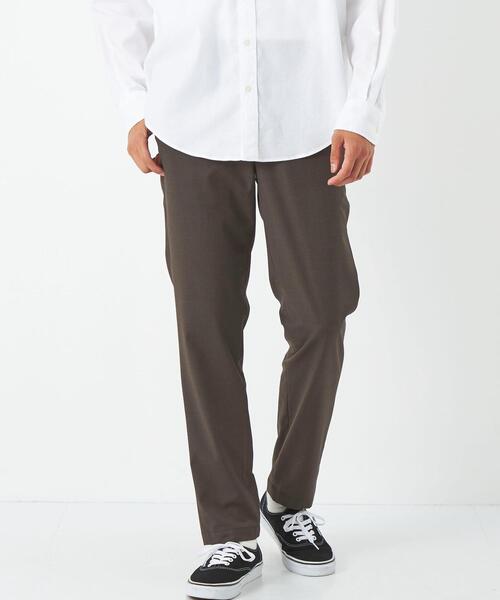 green label relaxing（グリーンレーベルリラクシング）の「TWサージ ナロー ユーティリティー パンツ -ウォッシャブル・防シワ-（その他パンツ・メンズ・ダークブラウン/ダークグレー/ネイビー/その他1・M/L/XL/S）」の3枚目の写真