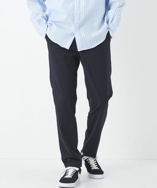 green label relaxing（グリーンレーベルリラクシング）の「TWサージ ナロー ユーティリティー パンツ -ウォッシャブル・防シワ-（その他パンツ・メンズ・ダークブラウン/ダークグレー/ネイビー/その他1・M/L/XL/S）」の4枚目の写真