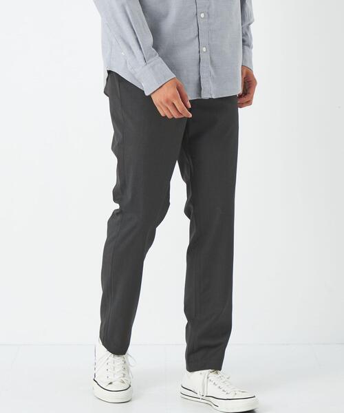 green label relaxing（グリーンレーベルリラクシング）の「TWサージ ナロー ユーティリティー パンツ -ウォッシャブル・防シワ-（その他パンツ・メンズ・ダークブラウン/ダークグレー/ネイビー/その他1・M/L/XL/S）」の2枚目の写真