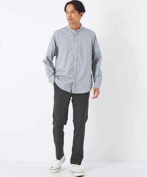 green label relaxing（グリーンレーベルリラクシング）の「TWサージ ナロー ユーティリティー パンツ -ウォッシャブル・防シワ-（その他パンツ・メンズ・ダークブラウン/ダークグレー/ネイビー/その他1・M/L/XL/S）」の9枚目の写真