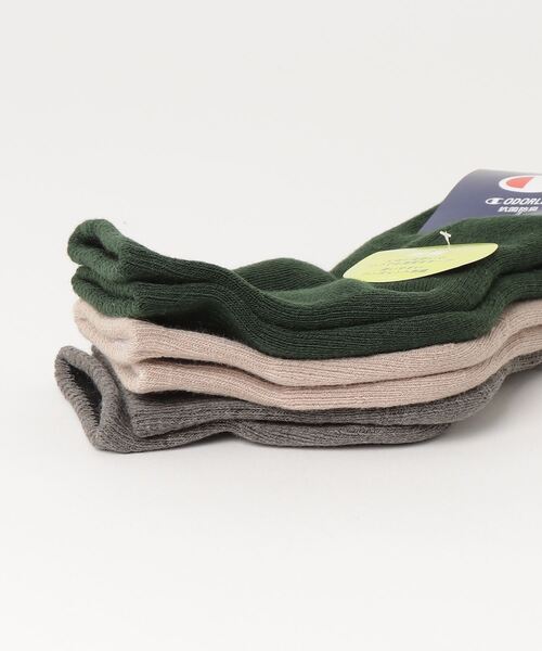 Champion（チャンピオン）の「【Champion/チャンピオン】キッズ 【3足組】ショートレングスソックス【ハーフパイル】（ソックス/靴下・キッズ・その他5/その他3/その他・FREE/15-19cm）」の13枚目の写真