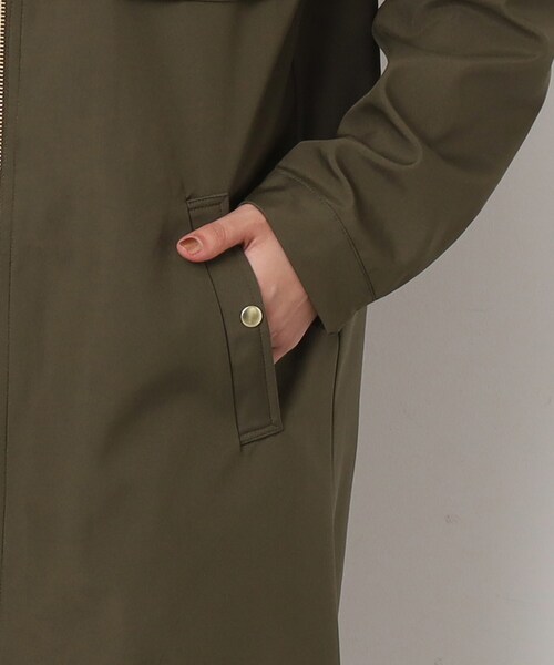 DRESKIP（ドレスキップ）の「◆【撥水】さっと羽織れて頼りになる フ－ド付き ボンディングコート（その他アウター・レディース・サンドベージュ/ブラック/カーキ・02/03/04）」の16枚目の写真