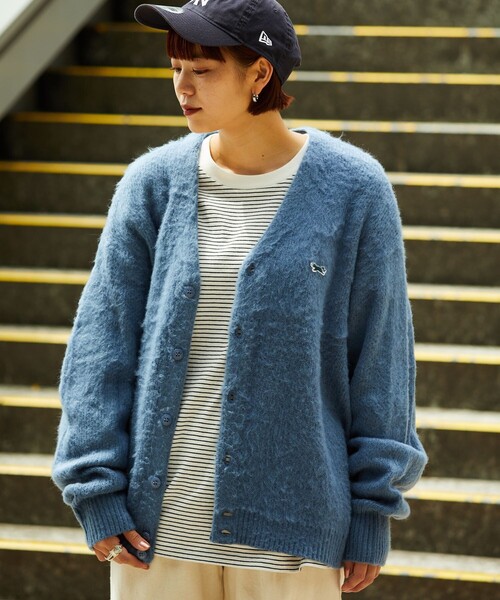 【新品未使用】BONBON リラックス カーディガン【BLUETOWN】 BLUETOWN RELAX CARDIGAN B4009 シティボーイ カジュアル
