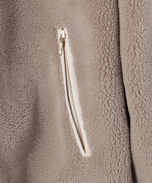 SHIPS（シップス）の「ボア キルティング リバーシブル フード コート ◇（その他アウター・レディース・オフホワイト/ライトグレー・ONE SIZE）」の9枚目の写真