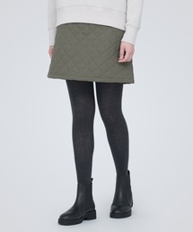 洗える　キルティングミニスカート