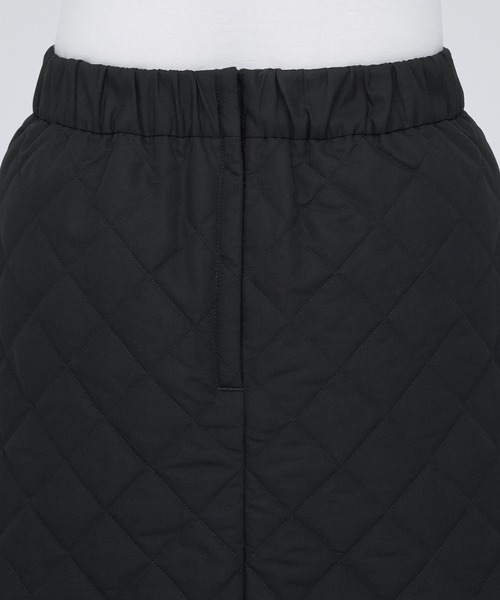 無印良品（ムジルシリョウヒン）の「洗える　キルティングミニスカート（スカート・レディース・ブラック/スモーキーグリーン系/ダークグレー・M/XXL/L/S/XL/XS）」の7枚目の写真