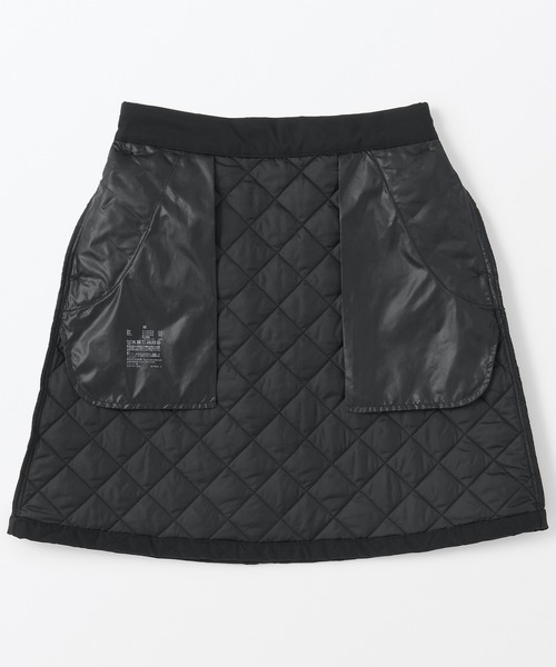 無印良品（ムジルシリョウヒン）の「洗える　キルティングミニスカート（スカート・レディース・ブラック/スモーキーグリーン系/ダークグレー・M/XXL/L/S/XL/XS）」の9枚目の写真