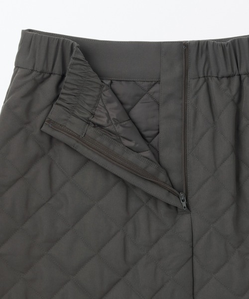 無印良品（ムジルシリョウヒン）の「洗える　キルティングミニスカート（スカート・レディース・ブラック/スモーキーグリーン系/ダークグレー・M/XXL/L/S/XL/XS）」の18枚目の写真