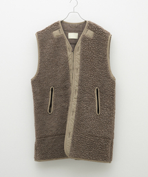 417 EDIFICE | 【INNAT / インアット】 BOA FLEECE LINER VEST / ベスト(ブルゾン)