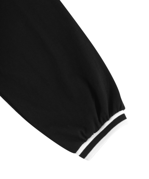 Figments（フィグメンツ）の「ラインリブロンT（Tシャツ/カットソー・レディース・ホワイト/ブラック・FREE）」の10枚目の写真