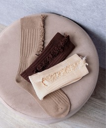 「kakko」 | レディーズ ダメージ加工ソックス 3足セット(ソックス/靴下)