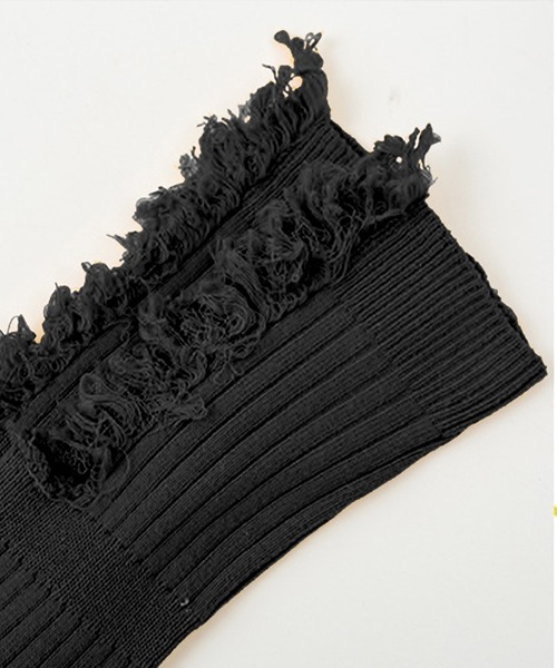 「kakko」(カッコ)の「レディーズ ダメージ加工ソックス 3足セット(ソックス/靴下・レディース・E/D/C/B/A・FREE)」の8枚目の写真