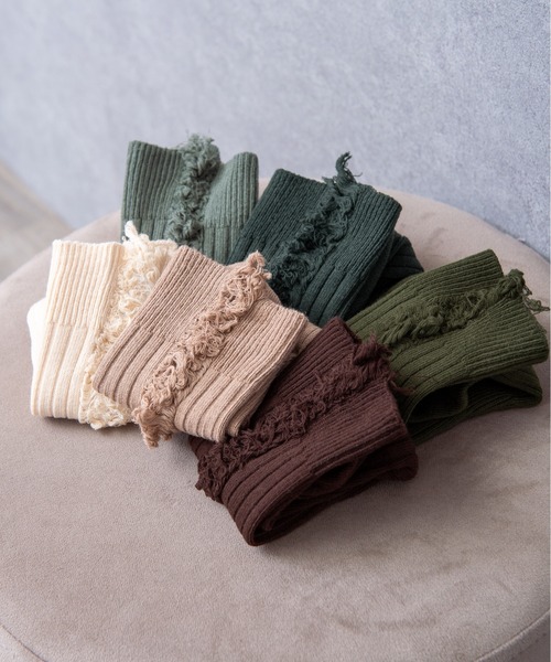 「kakko」(カッコ)の「レディーズ ダメージ加工ソックス 3足セット(ソックス/靴下・レディース・E/D/C/B/A・FREE)」の10枚目の写真