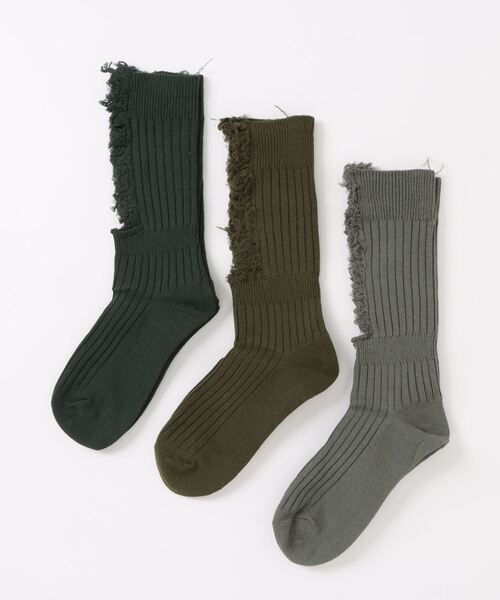 「kakko」(カッコ)の「レディーズ ダメージ加工ソックス 3足セット(ソックス/靴下・レディース・E/D/C/B/A・FREE)」の14枚目の写真