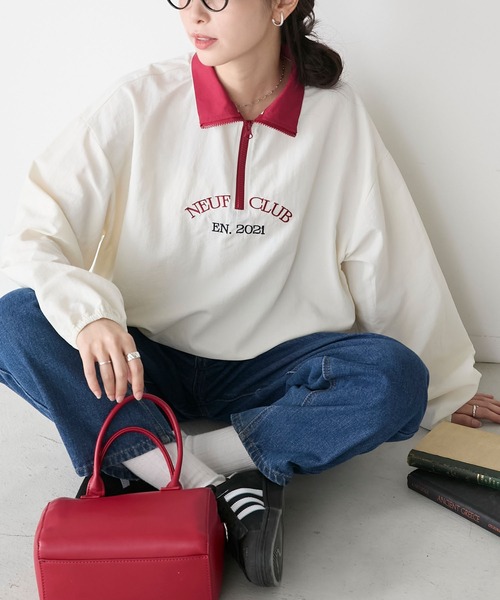 LONSDALE ハーフジップナイロンジャケットセンターロゴ刺繍バイカラー 楽天市場】【在庫処分】LONSDALE ロンズデール ナイロン