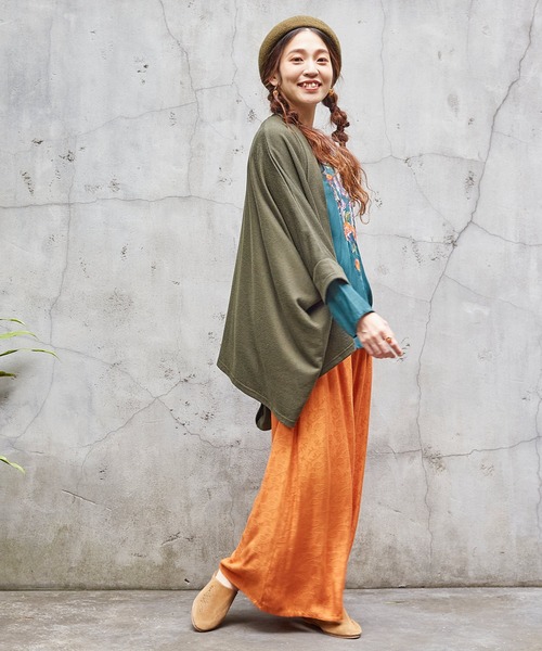 チャイハネ（チャイハネ）の「【チャイハネ】グラシアワイドパンツ（その他パンツ・レディース・ピンク/ブルー/オレンジ/ブラック/グレー/パープル/ブラウン/グリーン・FREE）」の11枚目の写真