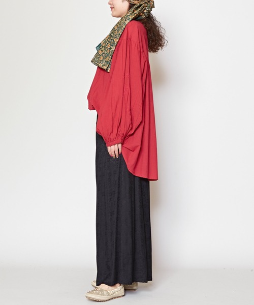 チャイハネ（チャイハネ）の「【チャイハネ】グラシアワイドパンツ（その他パンツ・レディース・ピンク/ブルー/オレンジ/ブラック/グレー/パープル/ブラウン/グリーン・FREE）」の15枚目の写真