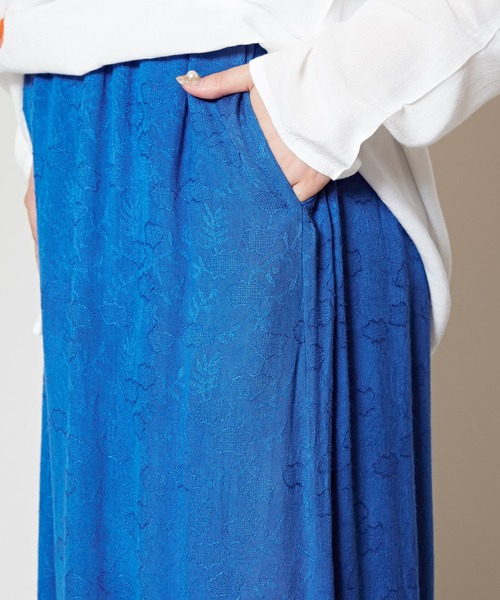 チャイハネ（チャイハネ）の「【チャイハネ】グラシアワイドパンツ（その他パンツ・レディース・ピンク/ブルー/オレンジ/ブラック/グレー/パープル/ブラウン/グリーン・FREE）」の10枚目の写真