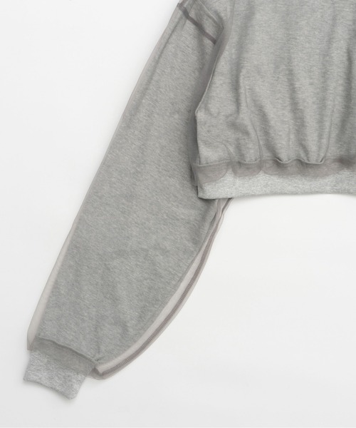 マック 完売商品 MAISON SPECIAL チュールレイヤードブルゾン MAISON