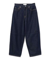 SETTO | SETTO / KNEE JEANS ワイドデニムパンツ インディゴ(デニムパンツ)