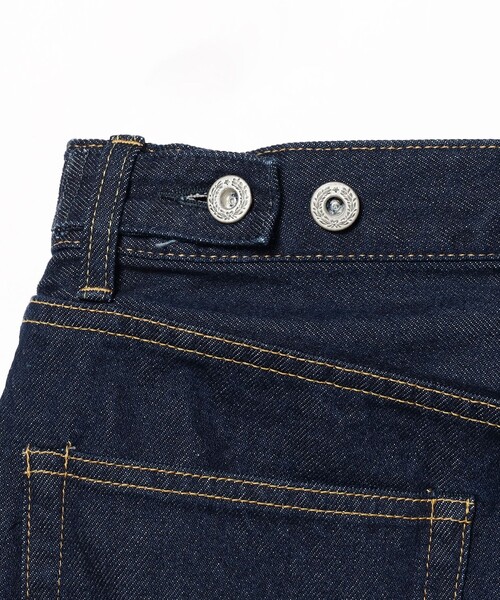 SETTO（セット）の「SETTO / KNEE JEANS ワイドデニムパンツ インディゴ（デニムパンツ・レディース・インディゴブルー・SMALL）」の7枚目の写真