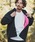 felkoditBRbhj́umj9726-Back Side Neon Color Shirst Jacket VcWPbgȋAE^[jvbubNn̑2