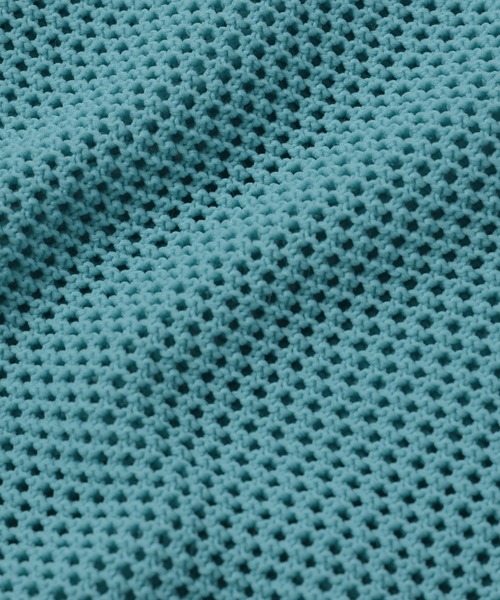 CULLNI（クルニ）の「24-SS-041 / Bi Color Mesh Knit Crewneck