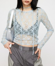 LAGUA GEM | FLOR LACE トップス(Tシャツ/カットソー)