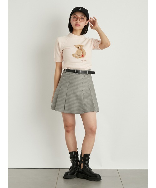 LILY BROWN(リリーブラウン)の「LBロゴ刺繍キャップ(キャップ・レディース・アイボリー/イエロー/ブラック・FREE)」の13枚目の写真
