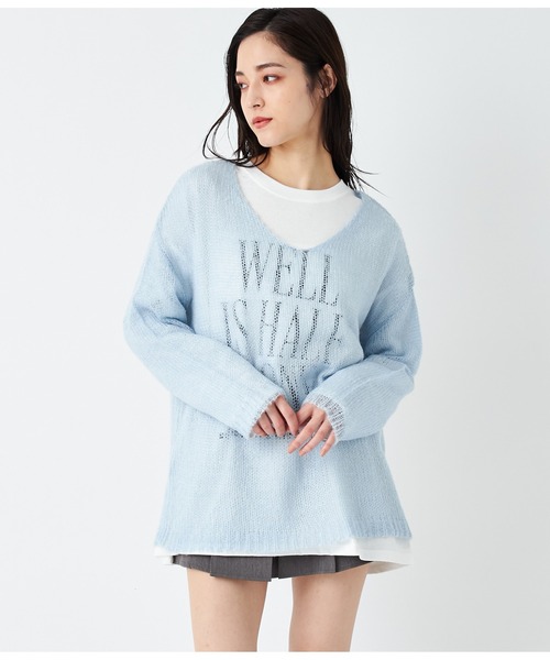 ANAP(アナップ)の「4柄アソートロングスリーブTシャツ(Tシャツ/カットソー・レディース・ダークグレー/ブラック/ライトグレー/ホワイト・FREE)」の8枚目の写真