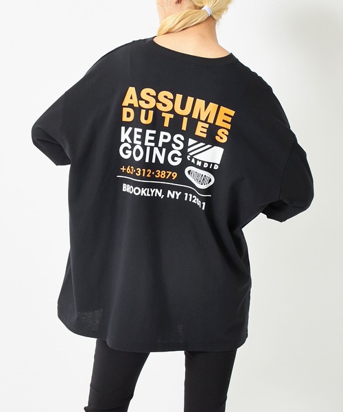 ANAP(アナップ)の「4柄アソートロングスリーブTシャツ(Tシャツ/カットソー・レディース・ダークグレー/ブラック/ライトグレー/ホワイト・FREE)」の13枚目の写真