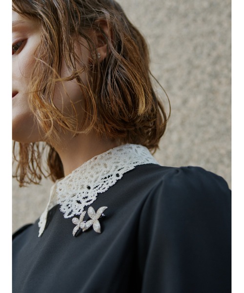 CELFORD（セルフォード）の「ビジューフラワープチピアス（ピアス（両