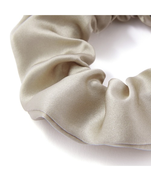 Francfranc（フランフラン）の「シルク ヘアゴム 3個セット アイボリー（その他ボディ・ヘアケア・レディース・アイボリー・FREE）」の2枚目の写真