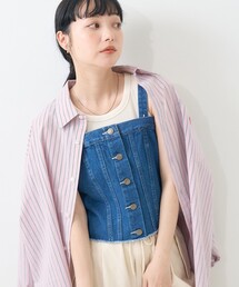 マルチウェイ デニムチューブトップ / ビスチェ