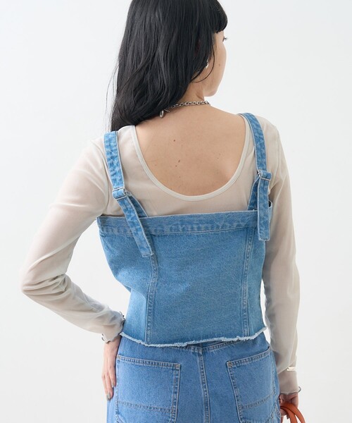 フレームワーク 美品 デニム チューブトップ キャミ