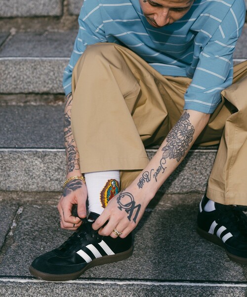 Subciety(サブサエティ)の「SKULL MARIA SOCKS(ソックス/靴下・メンズ・ブラック/ホワイト・FREE)」の15枚目の写真