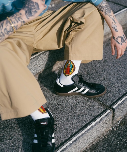 Subciety（サブサエティ）の「SKULL MARIA SOCKS（ソックス/靴下・メンズ・ブラック/ホワイト・FREE）」の17枚目の写真