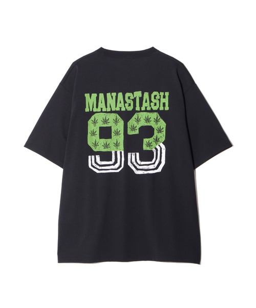 MANASTASH（マナスタッシュ）の「MANASTASH/マナスタッシュ/RE:POLY TEE 93/リポリTシャツ93（Tシャツ/カットソー・メンズ・オレンジ/ブラック/ホワイト・M/L/XL/S）」の2枚目の写真