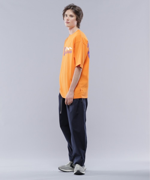 MANASTASH（マナスタッシュ）の「MANASTASH/マナスタッシュ/RE:POLY TEE 93/リポリTシャツ93（Tシャツ/カットソー・メンズ・オレンジ/ブラック/ホワイト・M/L/XL/S）」の10枚目の写真
