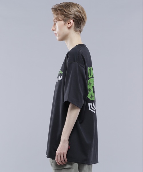 MANASTASH（マナスタッシュ）の「MANASTASH/マナスタッシュ/RE:POLY TEE 93/リポリTシャツ93（Tシャツ/カットソー・メンズ・オレンジ/ブラック/ホワイト・M/L/XL/S）」の15枚目の写真