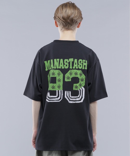 MANASTASH（マナスタッシュ）の「MANASTASH/マナスタッシュ/RE:POLY TEE 93/リポリTシャツ93（Tシャツ/カットソー・メンズ・オレンジ/ブラック/ホワイト・M/L/XL/S）」の16枚目の写真