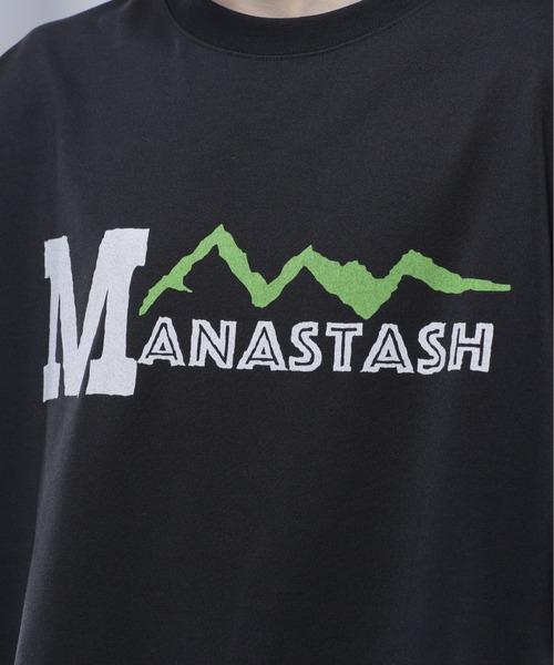 MANASTASH（マナスタッシュ）の「MANASTASH/マナスタッシュ/RE:POLY TEE 93/リポリTシャツ93（Tシャツ/カットソー・メンズ・オレンジ/ブラック/ホワイト・M/L/XL/S）」の18枚目の写真