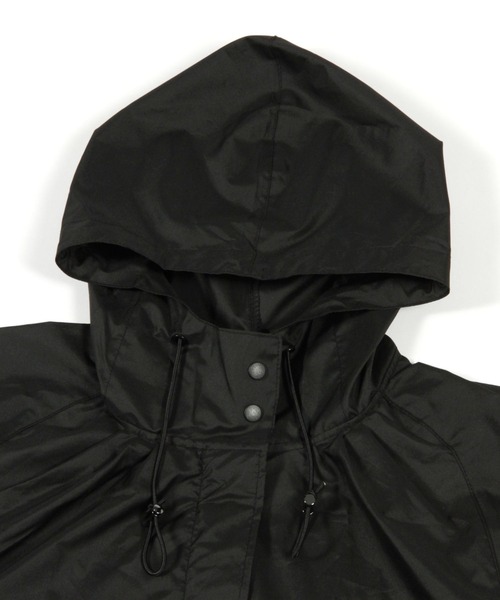 GLOBAL WORK（グローバルワーク）の「モッズレインコート/986912（レインコート/ポンチョ・レディース・カーキ/ブラック/ベージュ/グレー・FREE）」の13枚目の写真