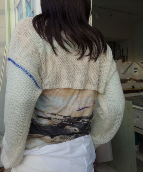 PAMM（パム）の「アトリエからの眺めのシースルートップス（Tシャツ/カットソー・レディース・ホワイト系その他・フリー）」の21枚目の写真