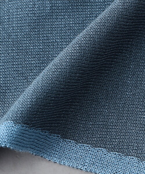 Dimaglia Cravatte(ディマリアクラヴァッテ)の「【別注】<DIMAGLIA CRAVATTE>ロサンジェ(ストール/ショール・メンズ・モカ/コバルトブルー/ネイビー・FREE)」の9枚目の写真