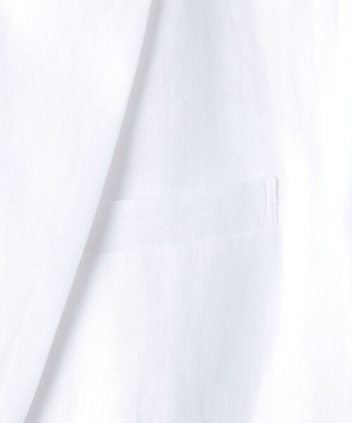 SACRA(サクラ)の「<SACRA>LI ホワイトジャケット(テーラードジャケット・レディース・ホワイト・38)」の7枚目の写真
