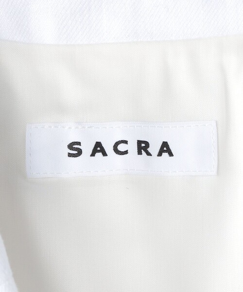 SACRA(サクラ)の「<SACRA>LI ホワイトジャケット(テーラードジャケット・レディース・ホワイト・38)」の10枚目の写真